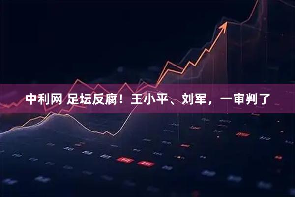中利网 足坛反腐！王小平、刘军，一审判了
